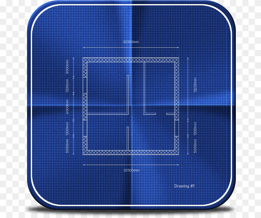 693x699 Blueprint Icon Serving Tray, Diagram, Blackboard PNG