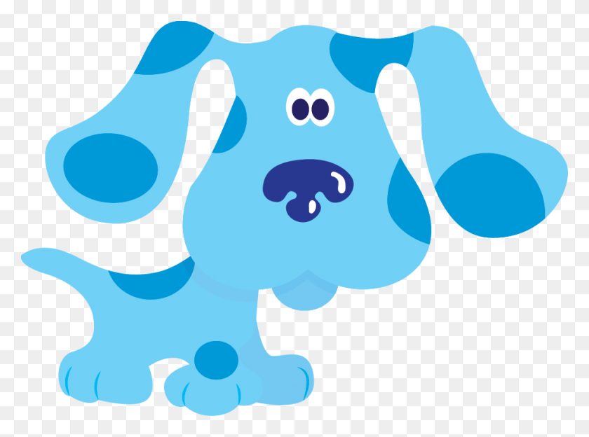 953x690 Blues Clues Blue Gif, Hand, Stain, Graphics HD PNG Download