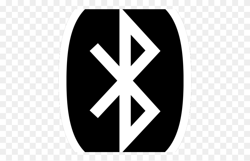 449x481 Bluetooth Clipart Black And White Nordic H, Cross, Symbol, Armor HD PNG Download