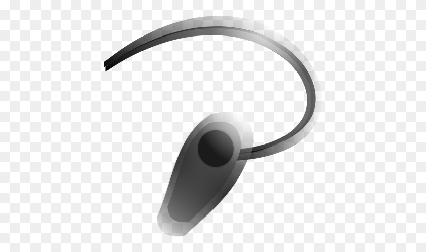 431x437 Bluetooth Headset Photos Bluetooth Earpiece Clip Art, Electronics, Headphones, Mouse HD PNG Download