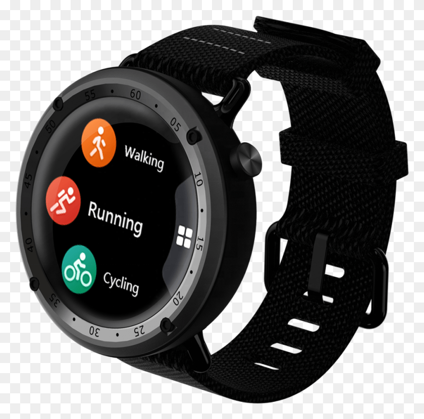 946x936 Bluetooth Smart Watchhand Watch Mobile Phonegps Running Smartwatch Blood Pressure Gps, Wristwatch, Camera, Electronics HD PNG Download