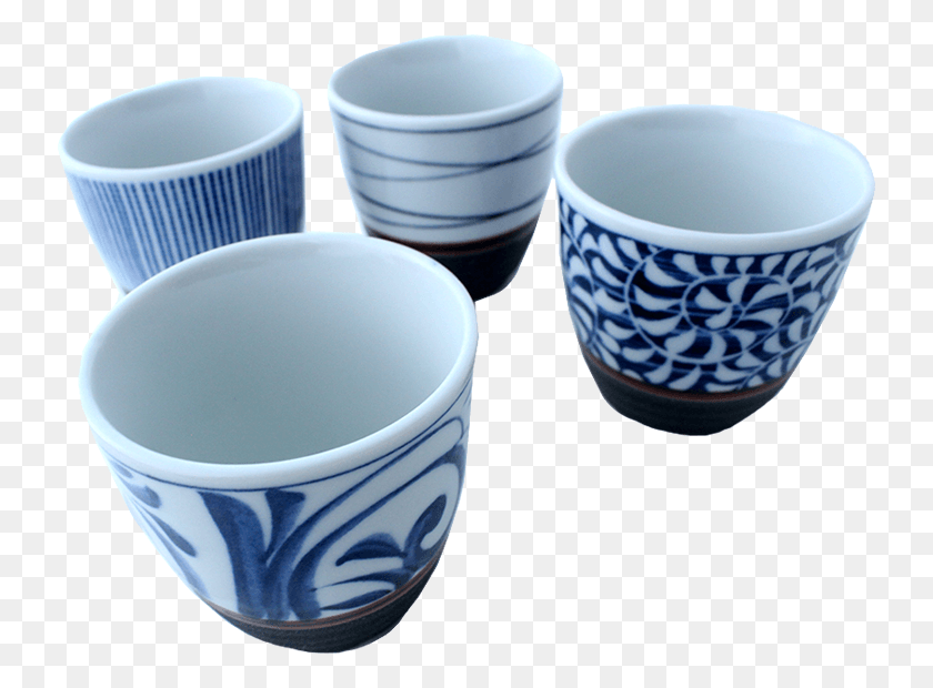 737x560 Bluets Tea Cup Set Ceramic, Coffee Cup, Cup, Bowl HD PNG Download