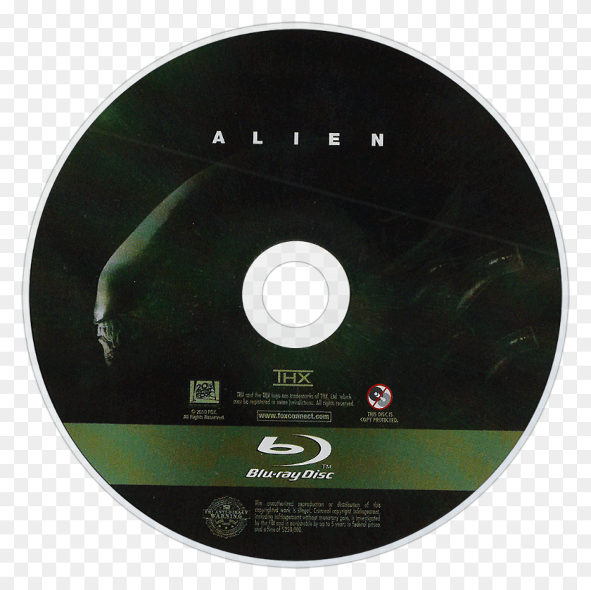 1000x1000 Descargar Png Bluray Alien El Octavo Pasajero Alien 1979 Ridley 20Th Century Fox Blu Ray Disc, Disk, Dvd Hd Png