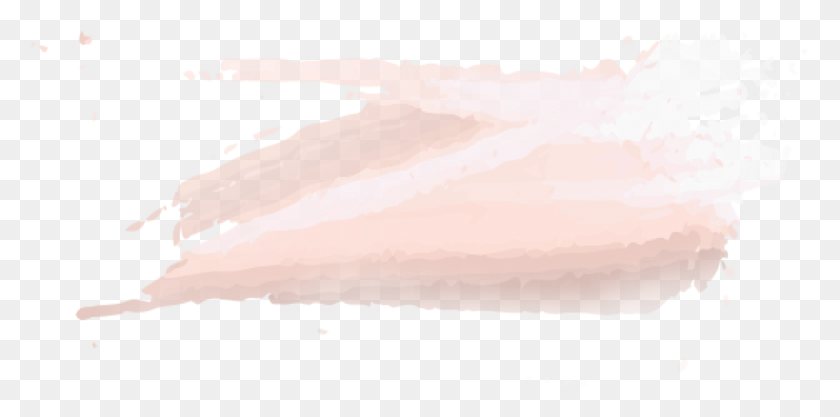 1190x546 Blush Brushstroke Watercolor Paint, Nature, Outdoors, Snow HD PNG Download