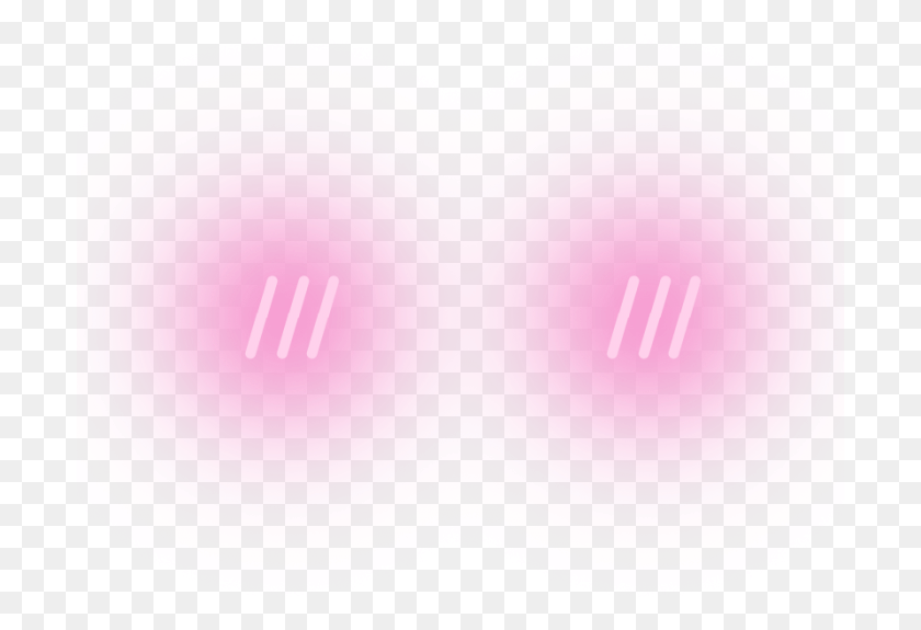 701x515 Blush Stickers Pink Cute Kawaii Desu Senpai Blush Overlay, Purple, Rug, Heart HD PNG Download