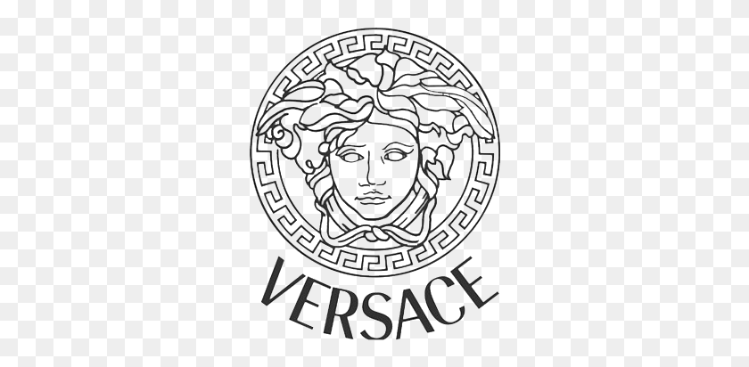 282x352 Descargar Png Blvkacid Versace Tattoo Versace Wallpaper House Of Versace Logotipo, Símbolo, Emblema, Marca Registrada Hd Png