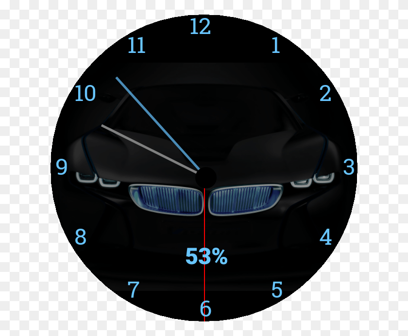 632x632 Bmw I8 Analog Face, Coche, Vehículo, Transporte Hd Png