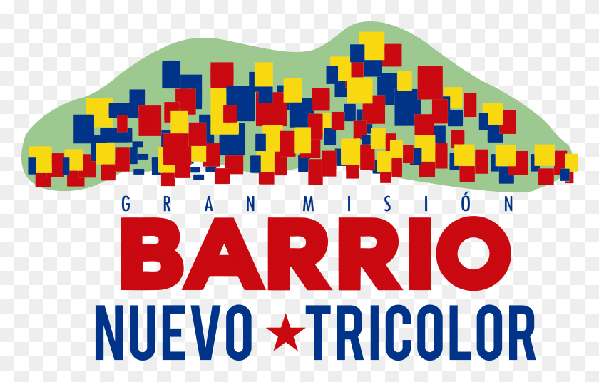 4346x2657 Descargar Png / Bnbt Barrio Nuevo Barrio Tricolor, Texto, Gráficos Hd Png
