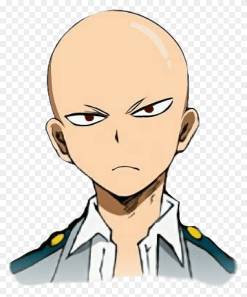 1024x1249 Bnha Mha Bakugou Katsuki Bald Guy Anime My Hero Academia Cursed, Person, Human, Face HD PNG Download