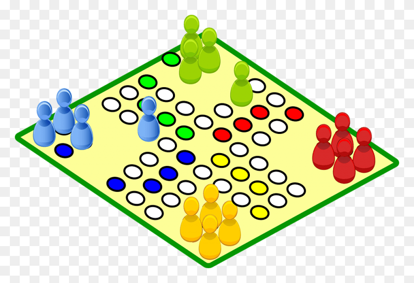 960x634 Board Game Ludo Leisure Luck Clip Art Board Game, Chess, Game, Domino HD PNG Download