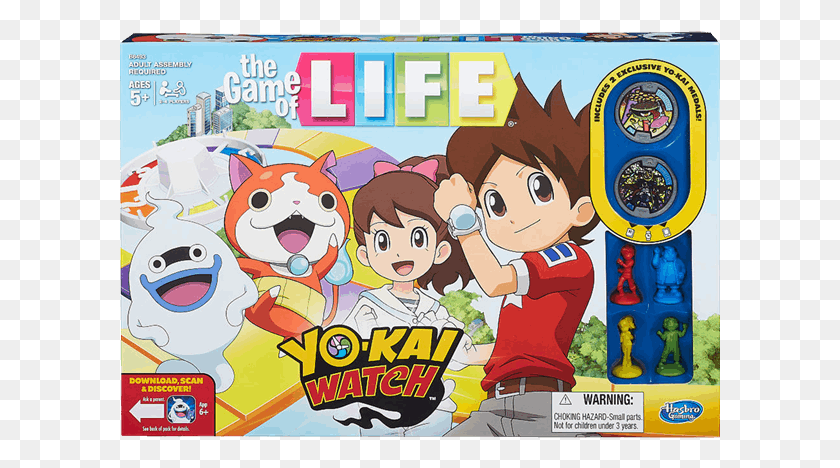 601x408 Настольные Игры Game Of Life Yokai Watch, Комиксы, Книга, Человек Hd Png Скачать