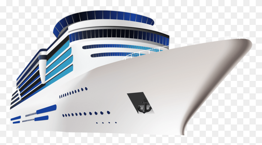 797x415 Boat Giant Transprent Free Brand Navio Em, Cruise Ship, Ship, Vehicle HD PNG Download