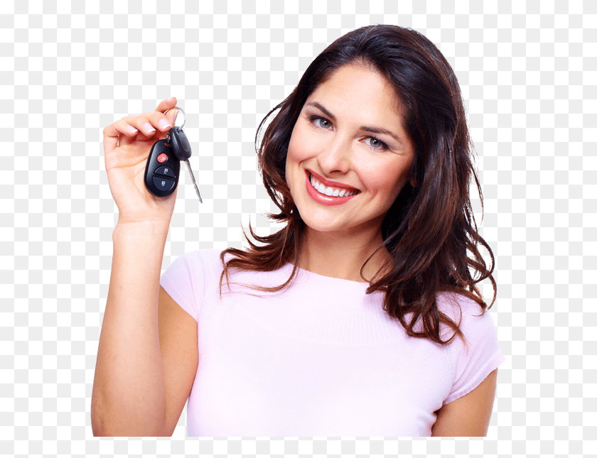587x585 Boat Insurance Woman With Car Key, Person, Human, Finger HD PNG Download