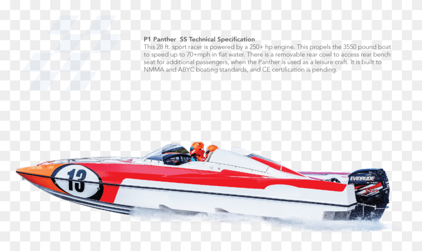 1244x701 Boat Speedboat, Vehicle, Transportation, Person HD PNG Download