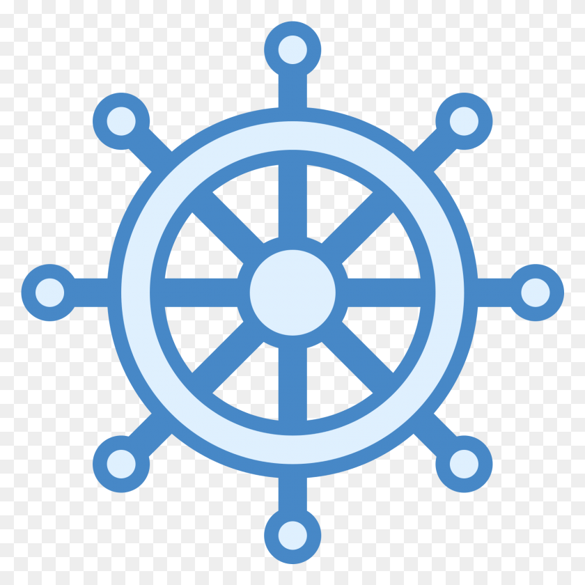 1521x1521 Boat Steering Wheel Icon, Snowflake HD PNG Download