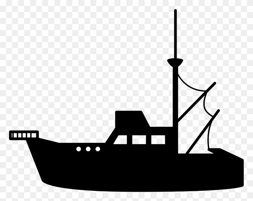 981x766 Лодка Svg Barco Icono, Водный Транспорт, Транспортное Средство, Транспорт Hd Png Скачать