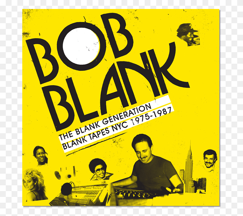687x686 Bob Blank The Blank Generation, Advertisement, Poster, Person HD PNG Download