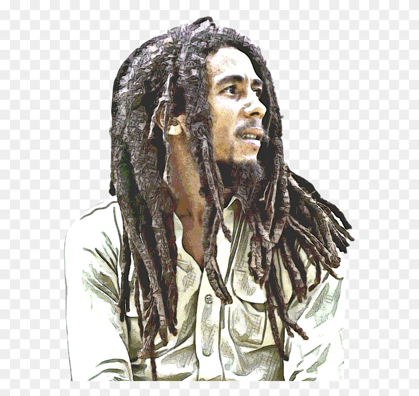 586x734 Bob Marley Png