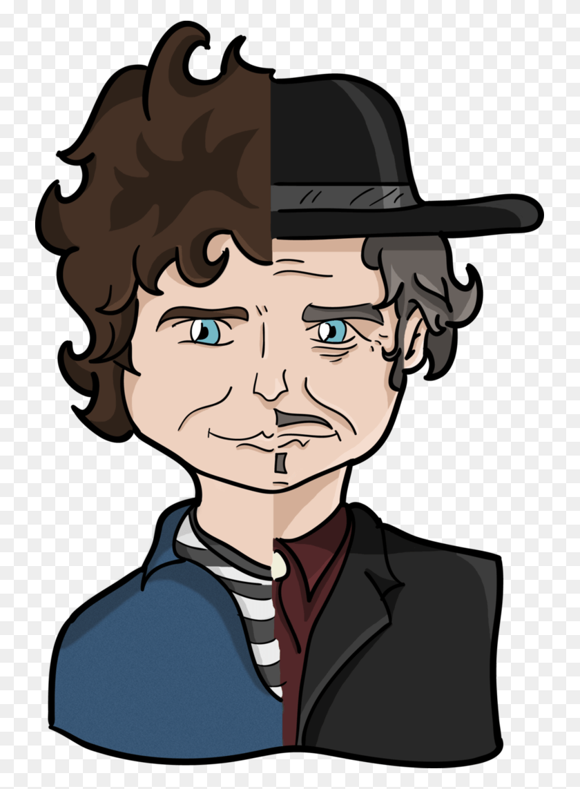 737x1083 Bob Dylan Nose Hat Head Image With Transparent Bob Dylan, Clothing, Apparel, Face HD PNG Download