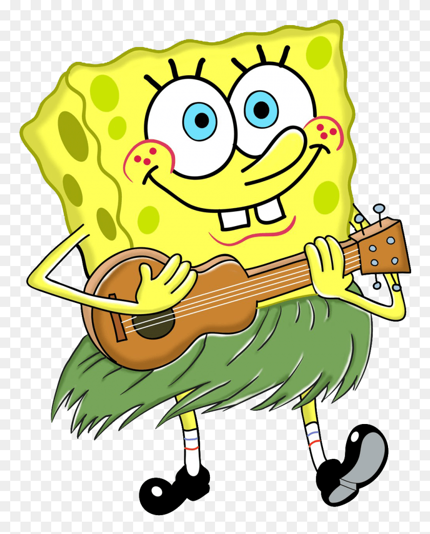 1020x1287 Bob Esponja E Patrick Spongebob, Leisure Activities, Guitar, Musical Instrument HD PNG Download