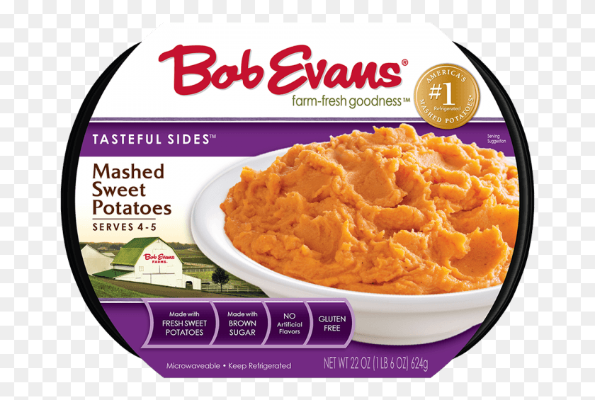 671x505 Bob Evans Mashed Sweet Potatoes Bob Evans Mashed Potatoes Publix, Food, Plant, Curry HD PNG Download