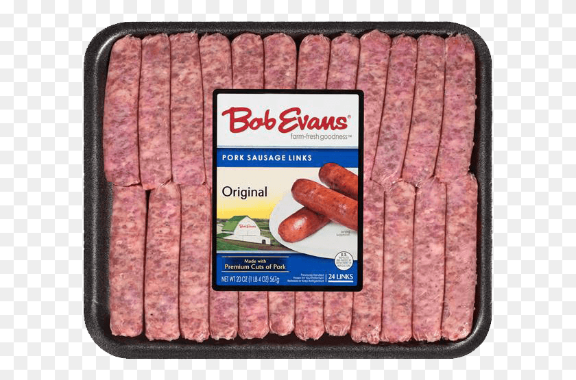 597x495 Bob Evans Original Links 20 Oz Bob Evans Sausage Links, Food, Pork HD PNG Download