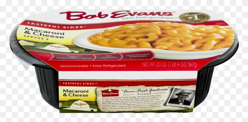 923x420 Bob Evans Tasteful Sides Macaroni Amp Cheese Convenience Food, Person, Human, Pasta HD PNG Download