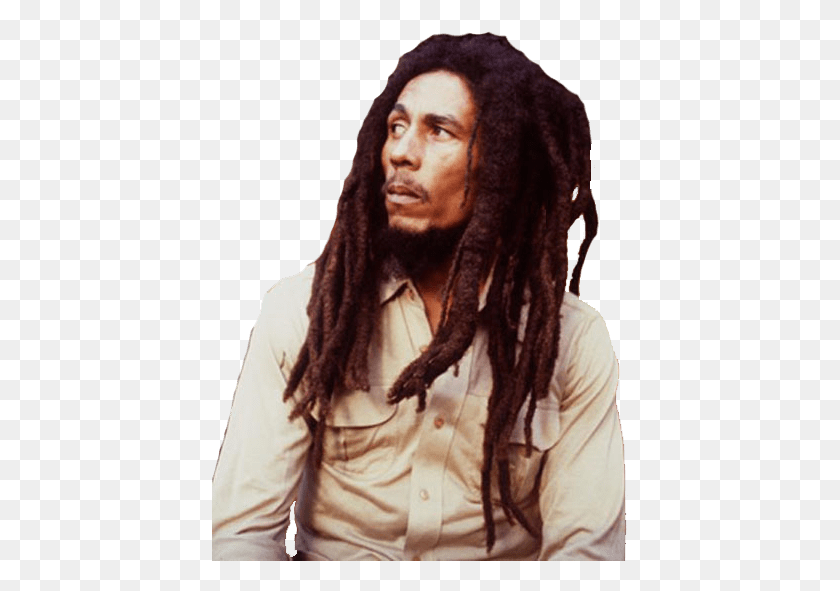 417x531 Bob Marley Looking Left Bob Marley, Hair, Person, Human HD PNG Download