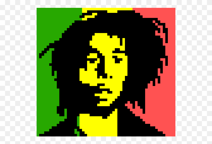 551x511 Боб Марли Pixel Art Боб Марли, Графика, Текст Hd Png Скачать