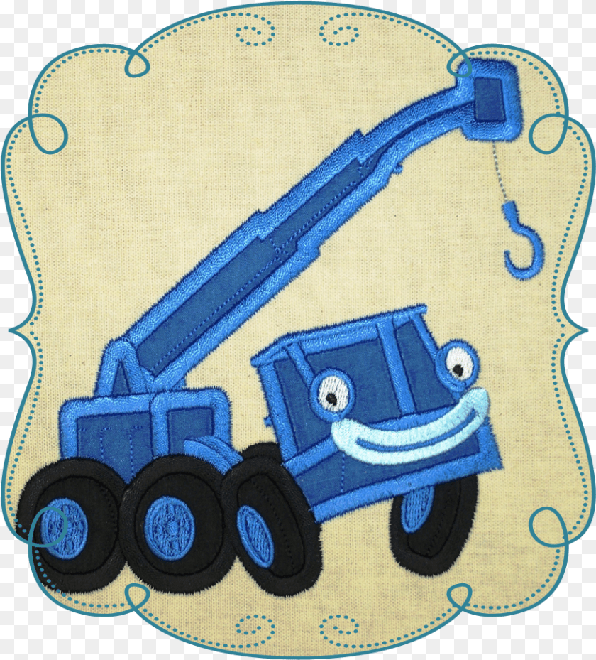 879x972 Bob The Builder Applique Machine Embroidery Design Pattern Appliqu, Wheel, Construction, Construction Crane Sticker PNG