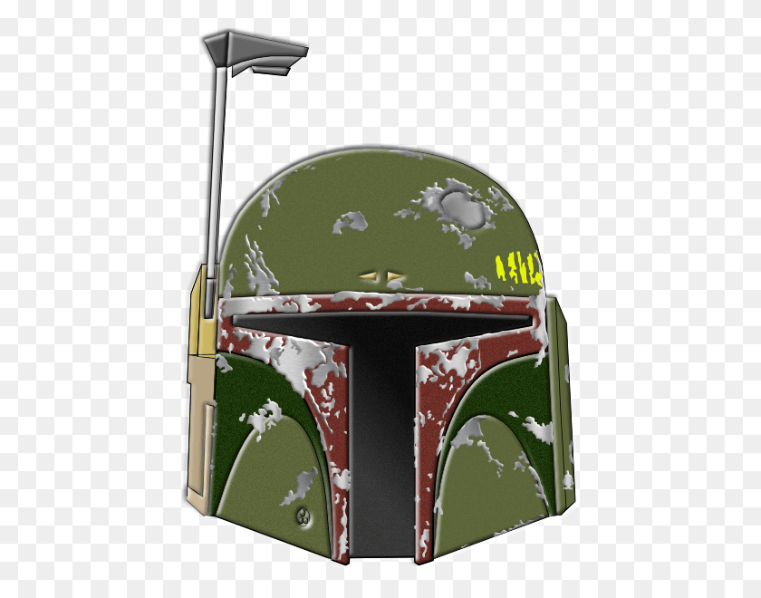 442x600 Boba Fett Helmet Boba Fett, Birthday Cake, Cake, Dessert HD PNG Download