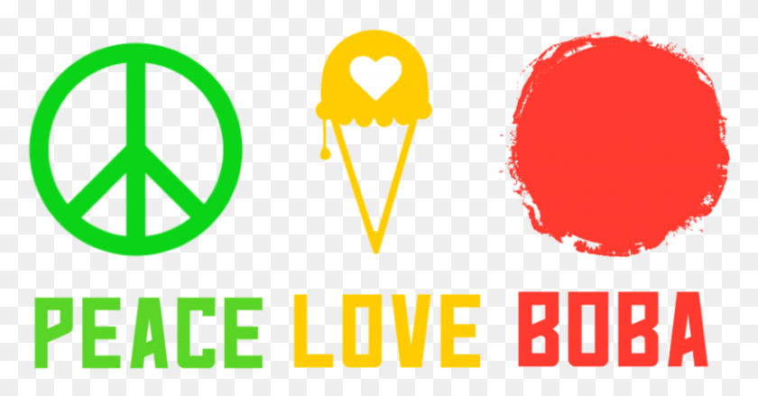816x397 Boba Peace Love Rescue, Text, Symbol, Alphabet HD PNG Download