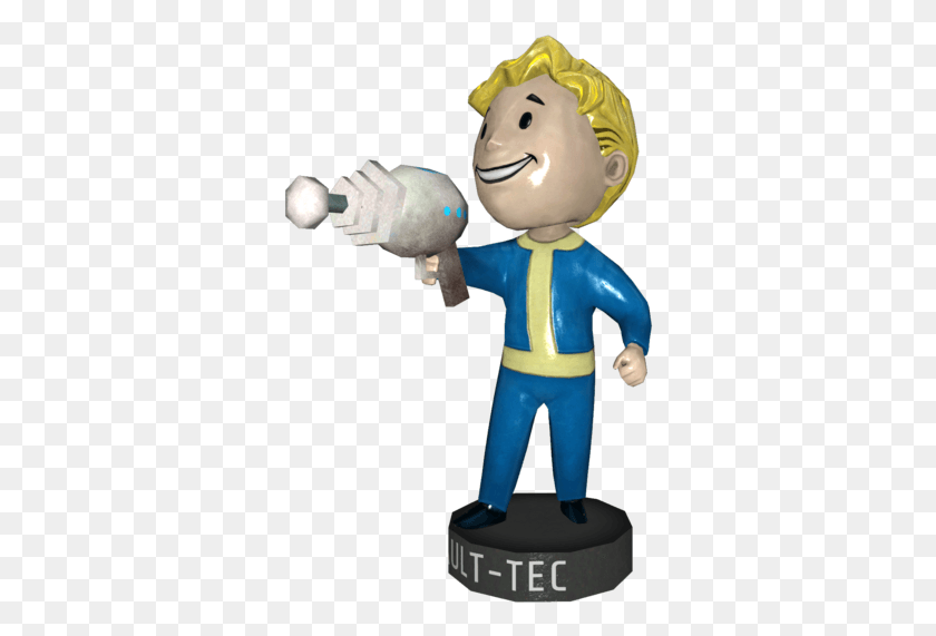 332x511 Bobblehead Energy Weapons Fallout 76 Cartoon, Toy, Figurine, Hand HD PNG Download