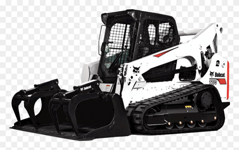 781x470 Descargar Png Bobcat Cargadoras De Orugas Compactas Bobcat T770 T770 Bobcat, Tractor, Vehículo, Transporte Hd Png