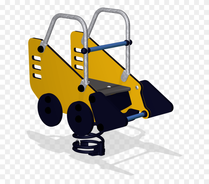640x679 Bobcat Springer Spring Rider, Tool, Bulldozer, Tractor HD PNG Download