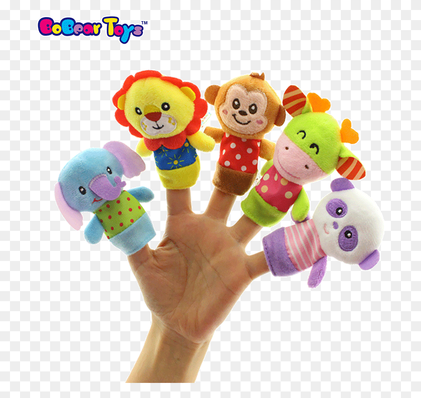 694x733 Bobeartoys Custom Lovely Soft Finger Puppets Toys Parent Child, Rattle, Hand, Toy HD PNG Download
