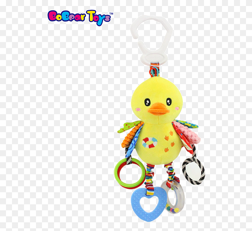 528x709 Bobeartoys Stuffed Animal Cartoon Duck Toys Stroller, Rattle, Snowman, Winter HD PNG Download