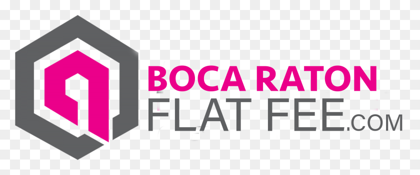 2080x777 Boca Raton Mls Flat Fee Service Graphic Design, Text, Alphabet, Number HD PNG Download