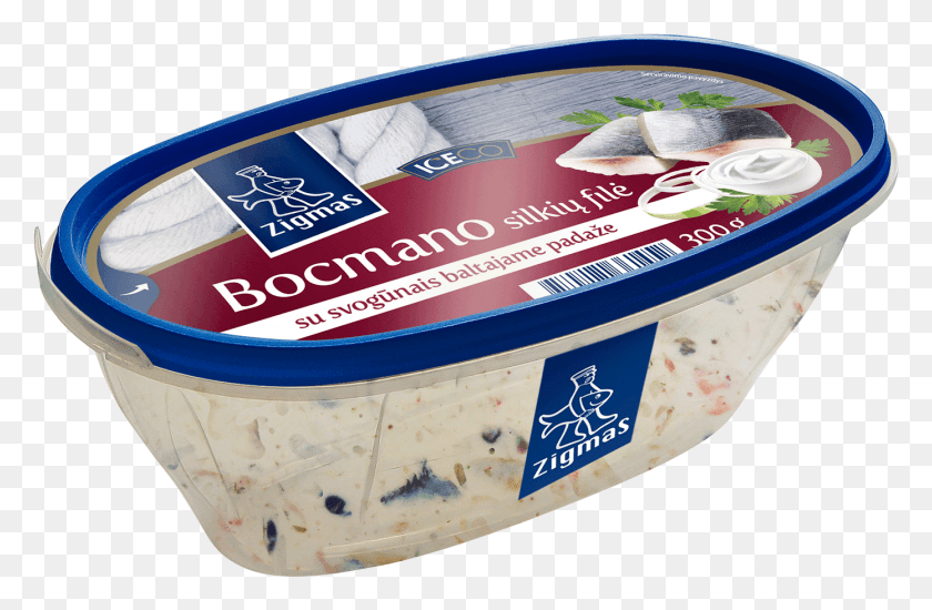1390x874 Bocmano Herring Fillet With Onions In White Sauce Herring In White Sauce, Food, Mayonnaise, Brie HD PNG Download