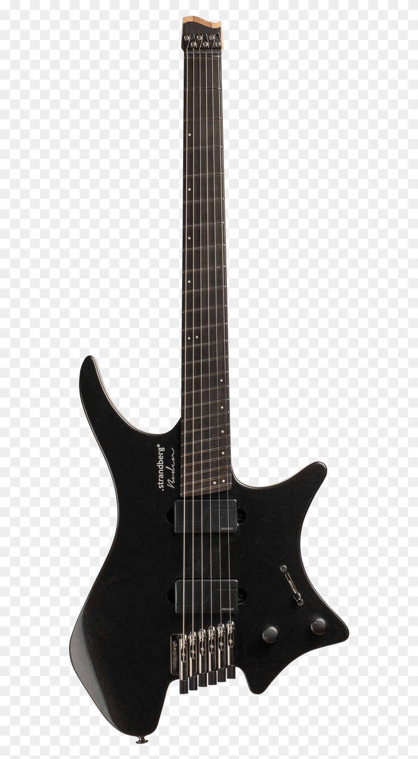 565x1467 Boden Metal 6 Black Pearl Guitar Strandberg Boden Prog, Досуг, Музыкальный Инструмент, Электрогитара Png Скачать