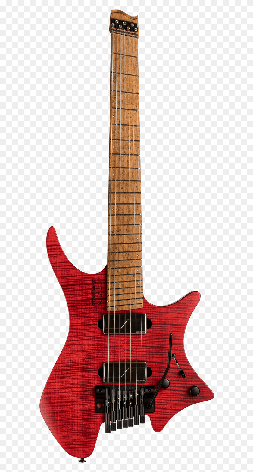 582x1506 Boden Original 7 String Trem Red Guitar Strandberg Boden Metal, Leisure Activities, Musical Instrument, Bass Guitar HD PNG Download