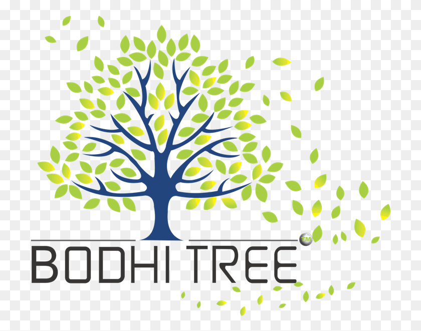 719x601 Descargar Png Bodhi Tree Logo Tm Green Tree Day, Graphics, Diseño Floral Hd Png