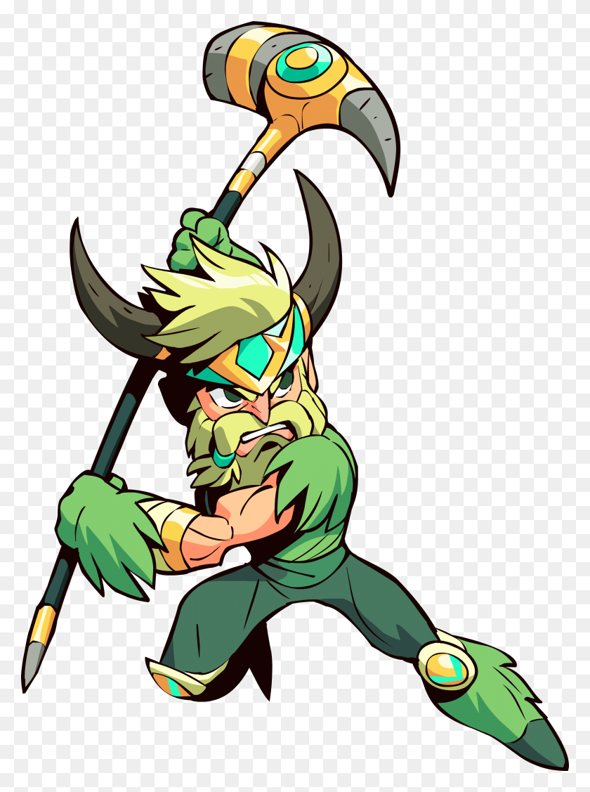 2552x3492 Bodvar Brawlhalla, Weapon, Weaponry, Comics HD PNG Download