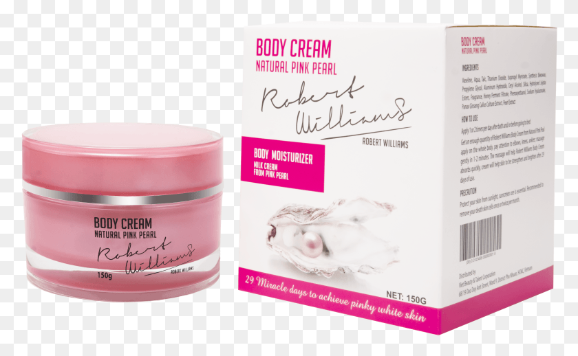 4418x2596 Body Cream Natural Pink Pearl Skin Care HD PNG Download
