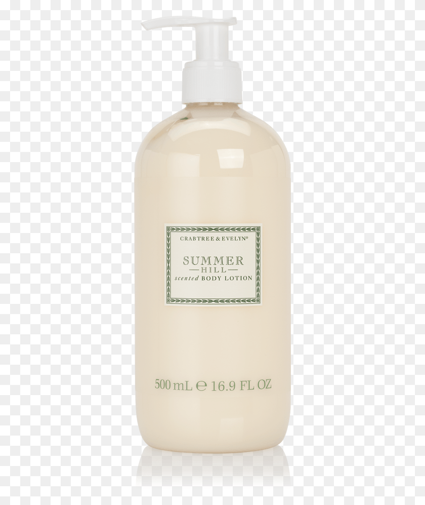 311x937 Body Lotion Crabtree And Evelyn Lemon Lotion, Bottle, Cosmetics, Milk HD PNG Download