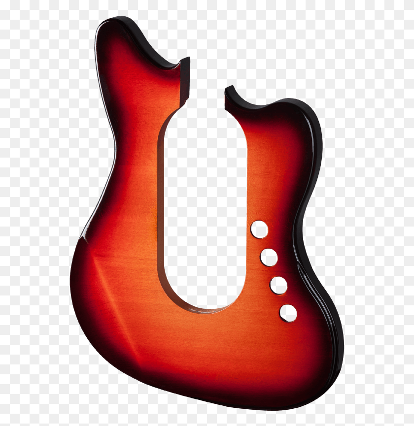 559x805 Body Pons Guitars Ku Sunburst Бас-Гитара, Гитара, Досуг, Музыкальный Инструмент Hd Png Скачать