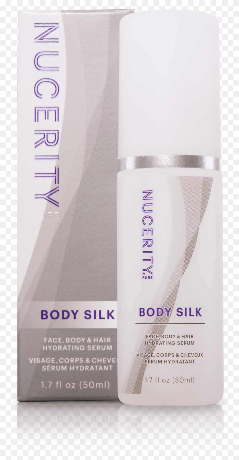 1571x3130 Body Silk Box With Bottle Body Silk Nucerity HD PNG Download
