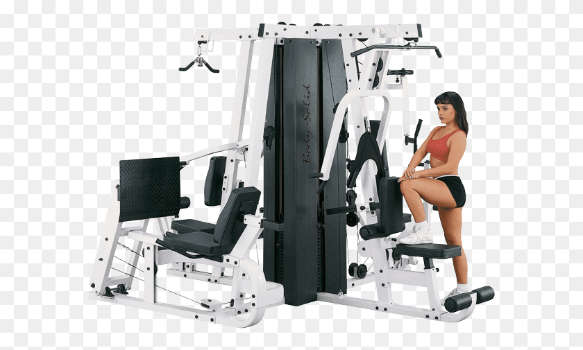 Body Solid Exm4000s Home Gym, Working Out, Sport, Person HD PNG Download