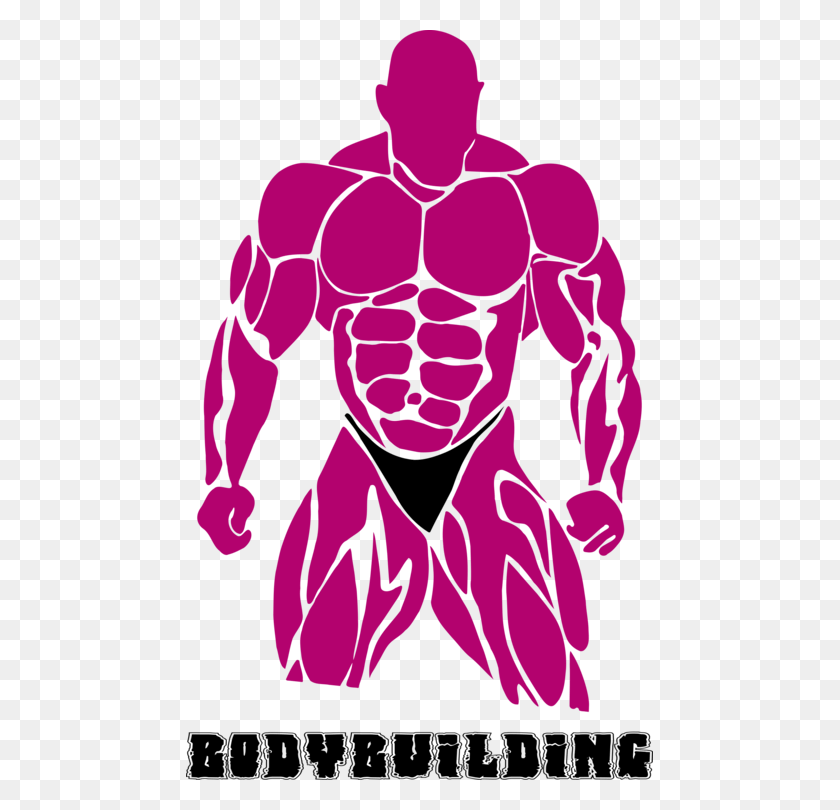 467x750 Bodybuilding Physical Fitness Fitness Centre Can Stock Body Builder Clip Art, Person, Human, Stencil HD PNG Download