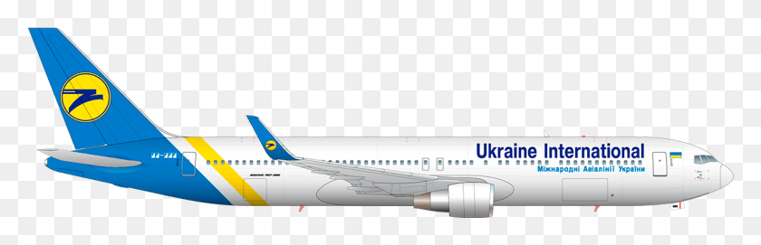 1185x322 Боинг 777 200Er Международные Авиалинии Украины, Самолет, Самолет, Транспортное Средство Hd Png Скачать